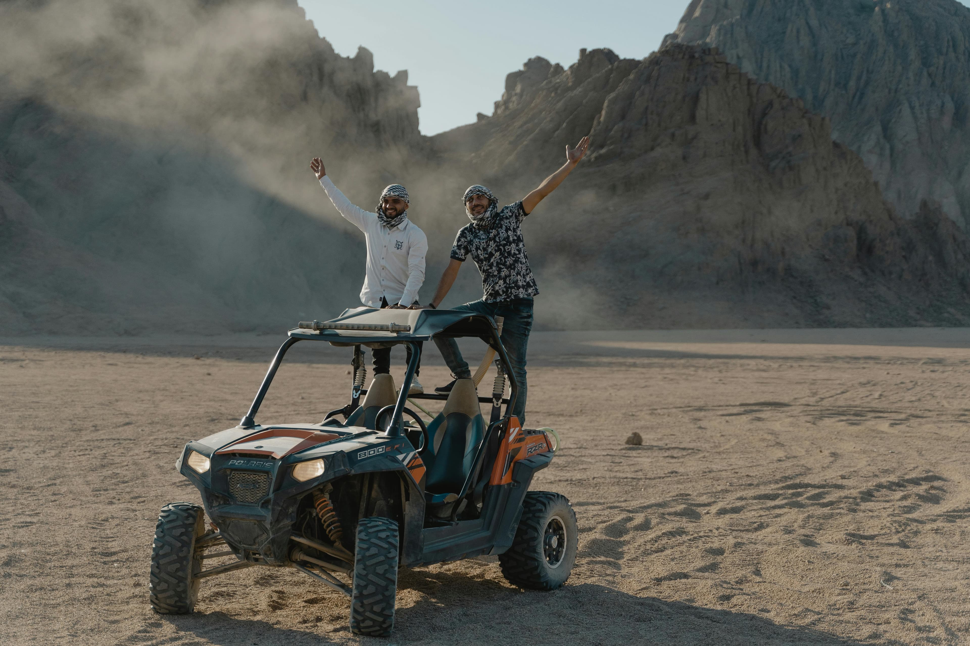 In-Circle Quad Biking Dubai