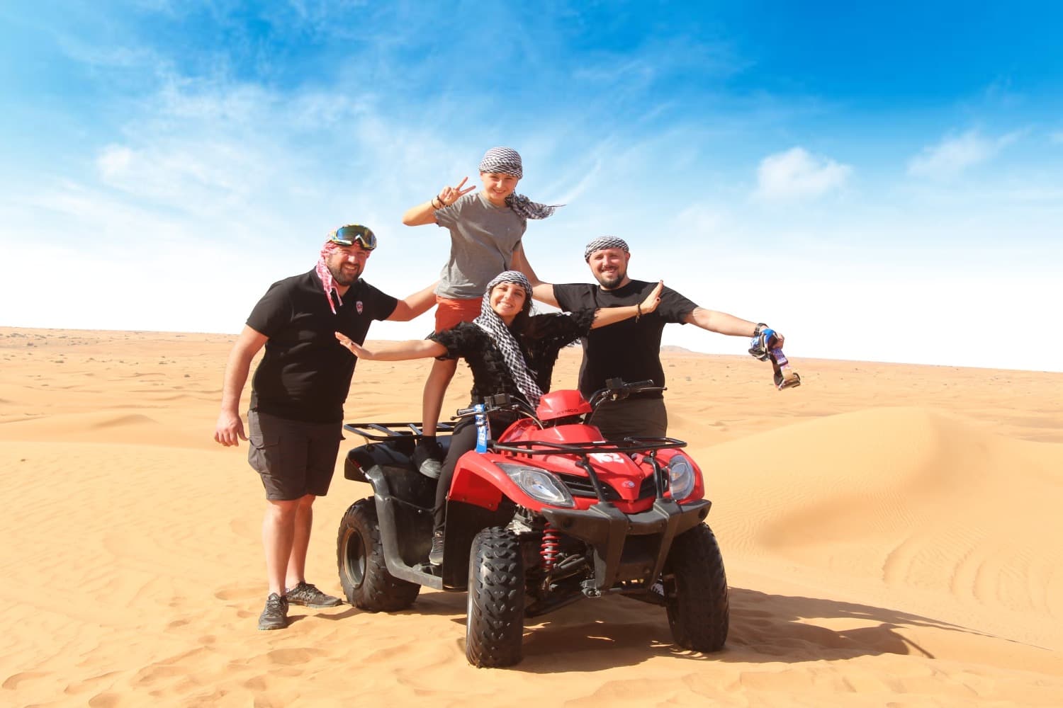 Guided Dune Buggy Tour - Dubai Desert Adventure Package