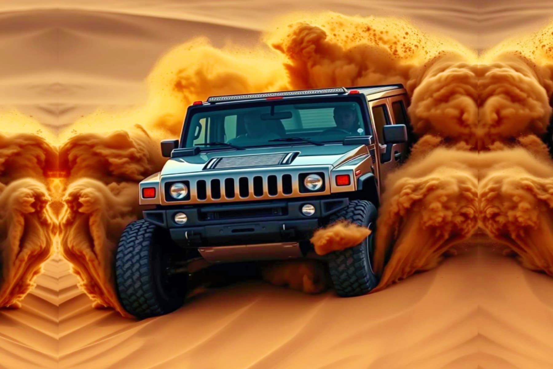 Private Desert Safari by Hummar