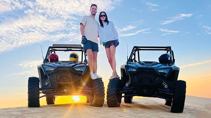 Buggy Rental Dubai in Dubai desert