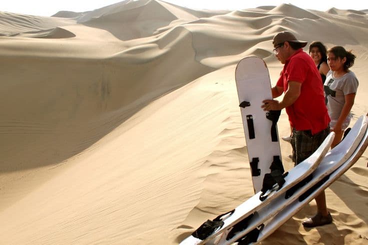 Sandboarding and desert camp adventure in Dubai