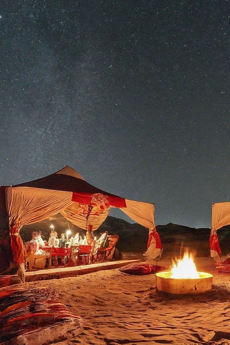 Overnight Camping in Dubai: Stargazing Adventure with Adventure Time Tourism Example