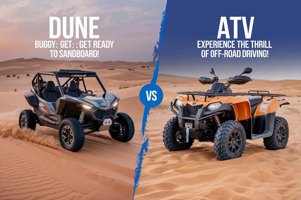 Choosing the Right Desert Vehicle: ATV vs. UTV vs. Dune Buggy
