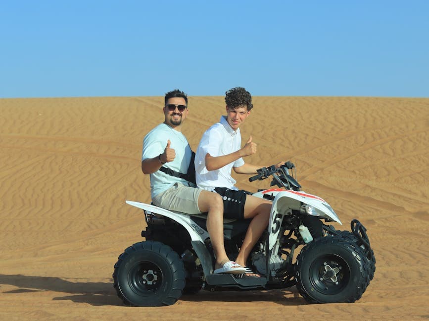 Experience the Thrill of Dubai: Dune Buggy Adventures, Quad Biking, and Desert Safaris