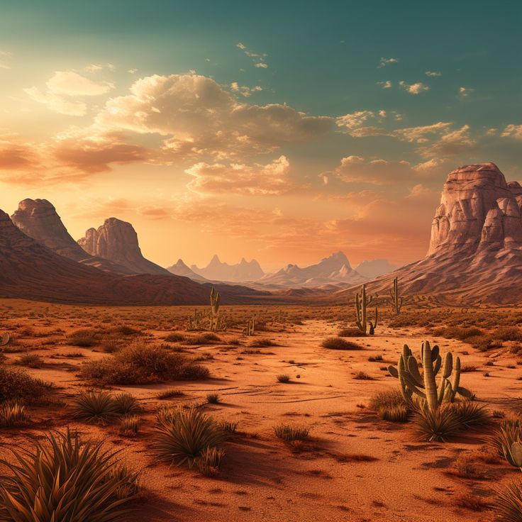 Sunset view during a Dubai desert safari