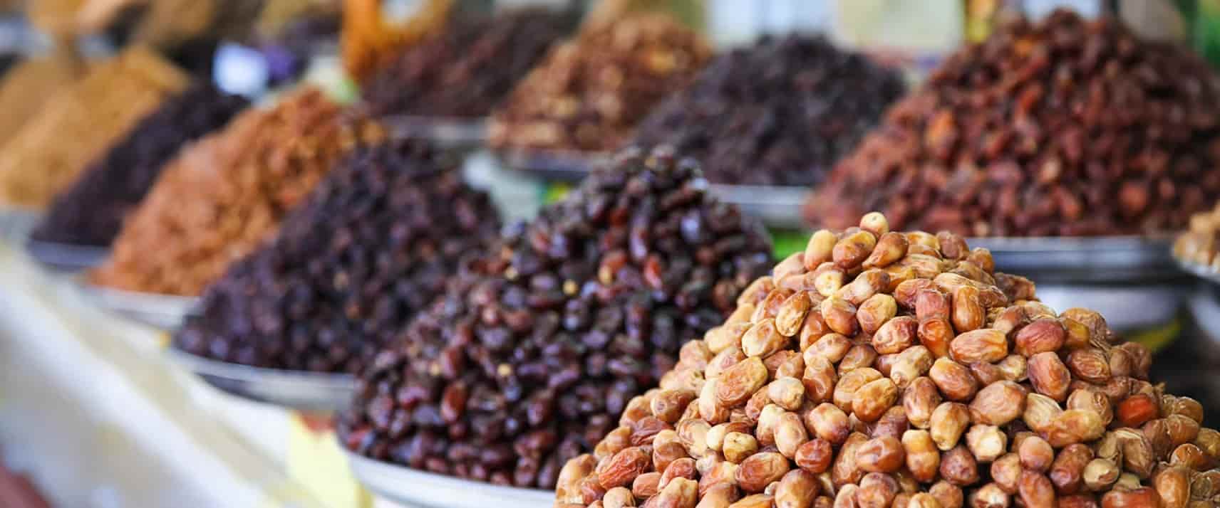 Dates Market - essential stop on Abu Dhabi city tour from Dubai