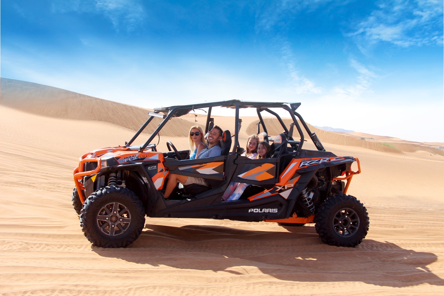 Quad biking in Dubai desert safari adventure